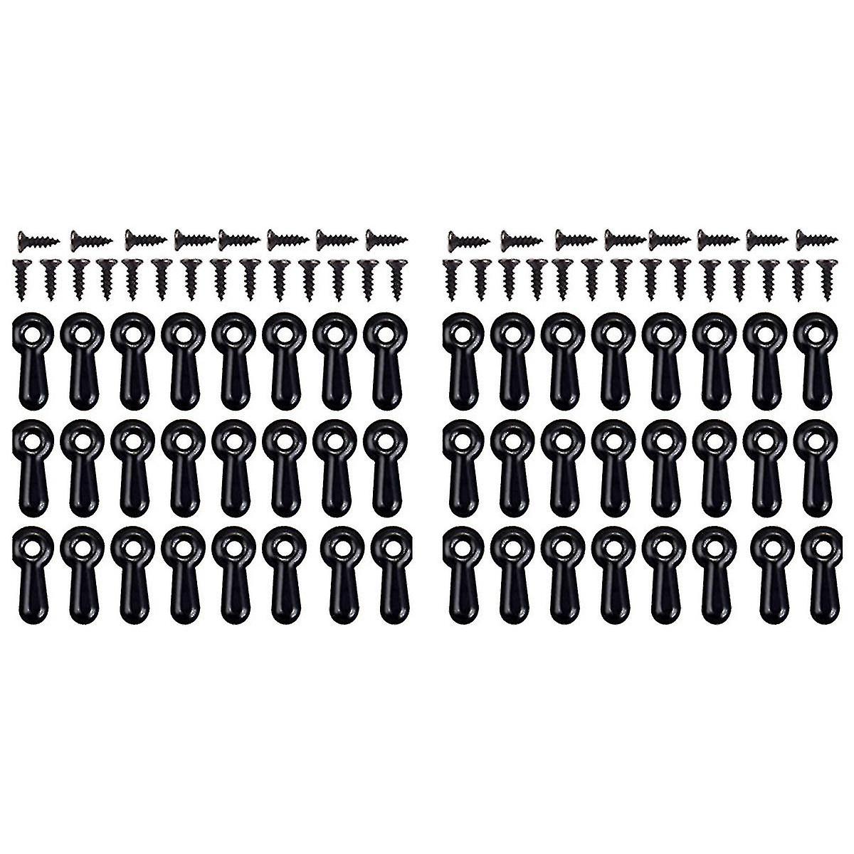 Picture Frame Turn Button Fasteners Set, 200 Pcs Picture Frame Backing Clips Hardware Clips-AF