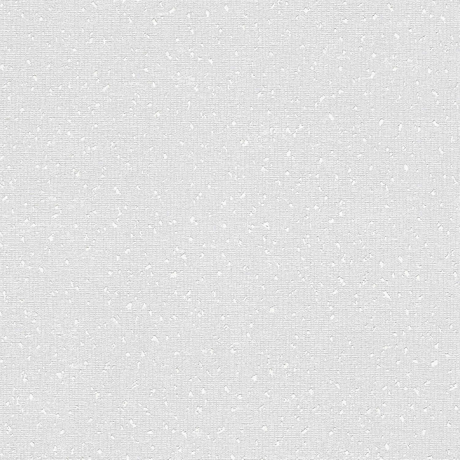 Uni kleuren behang Profhome 387022-GU vliesbehang licht gestructureerd met metalen accenten glanzend grijs wit zilver 5,33 m2