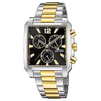 Lotus chrono Men's Analog Quartz Watch with Stainless Steel Bracelet 18852/4