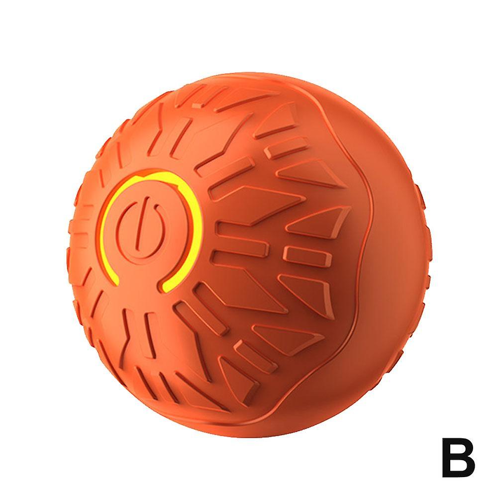 Interactive Dog Toy Ball Automatic Motion LED Light Chew Safe BPA Free Long Playtime For Small Medium Dogs