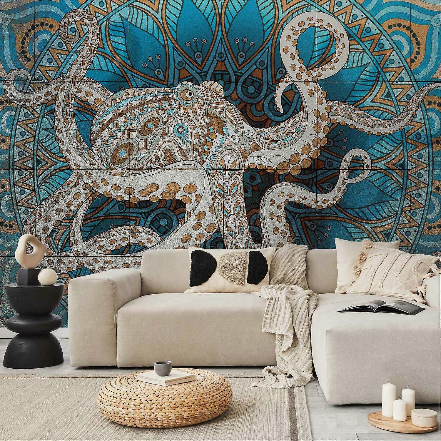 Wall Mural - Zen Octopus