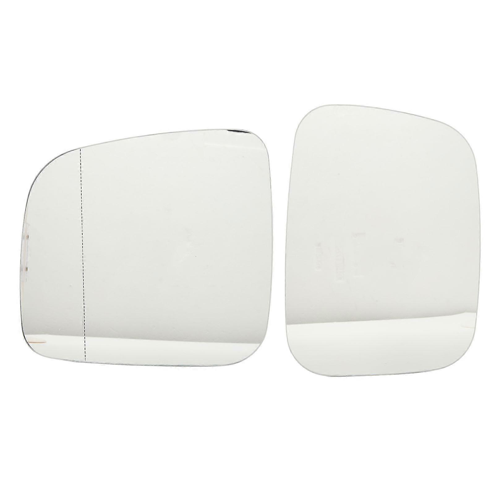 1 Pair Rearview Mirror Heated Glass 7e1857522 Left Right Replacement For Multivan Transporter Prefacelift T5 2003 To 2009