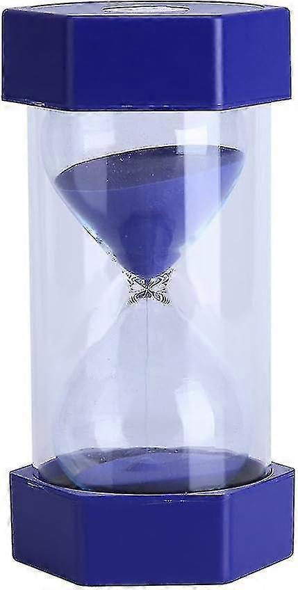 Färgglada Sand Timers Glas Timglas 10 Minuter Timer Klocka Hemmakontor Timglas Dekor Gåva G
