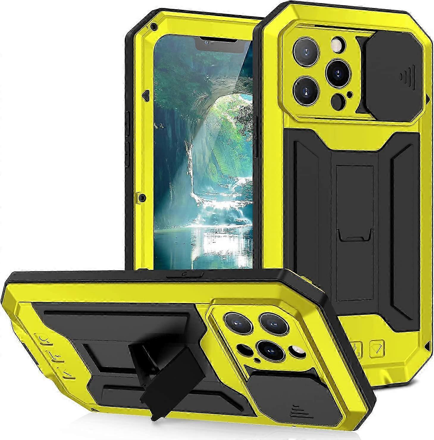 360 Armor Compatible 13 Pro Max 2021 6.7 Lnch Case With Built In Screen Protector Camera Outdoor Sports Duty P