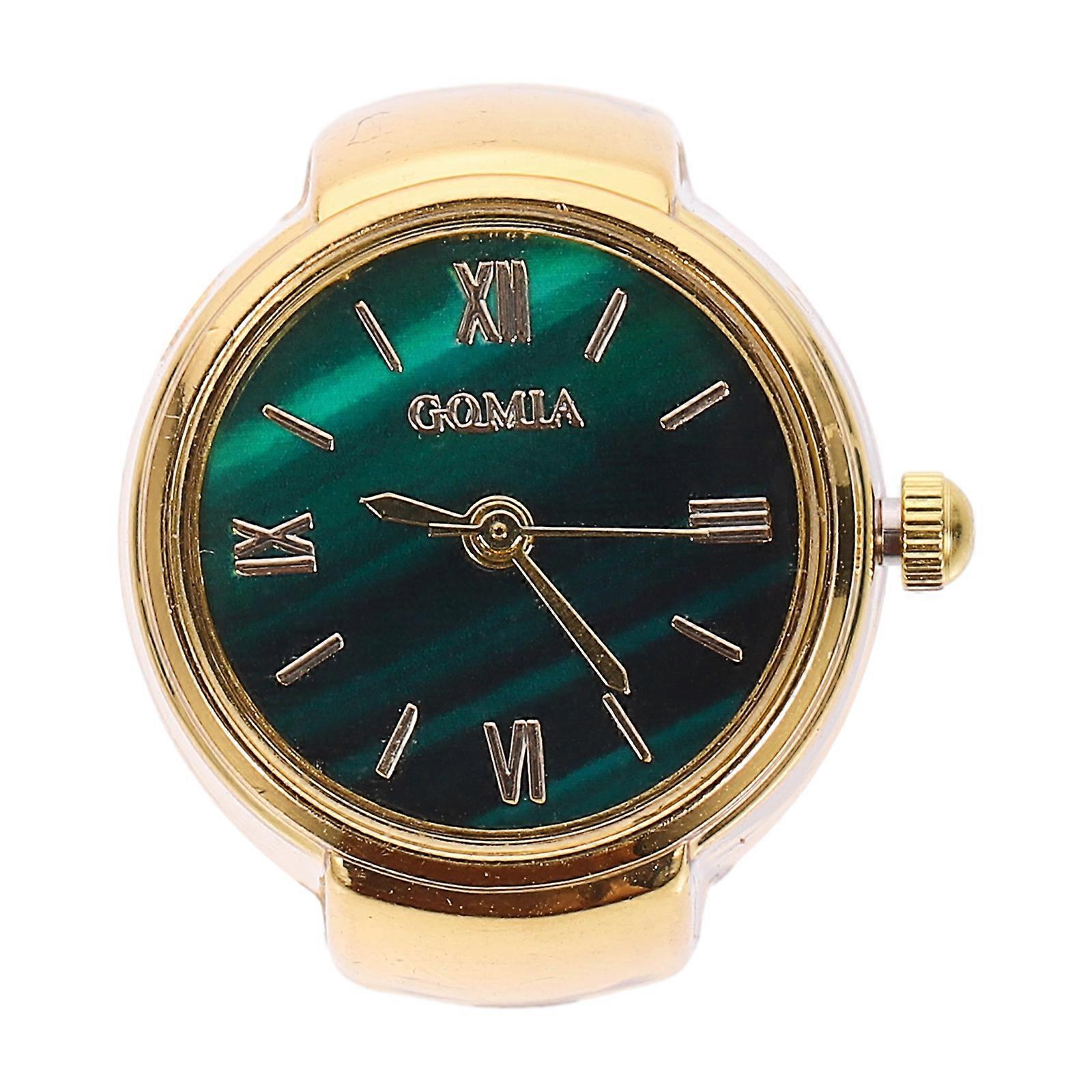 Fingerklocka Miniklocka Ring Romerska siffror Ringklocka Modern Ringklocka