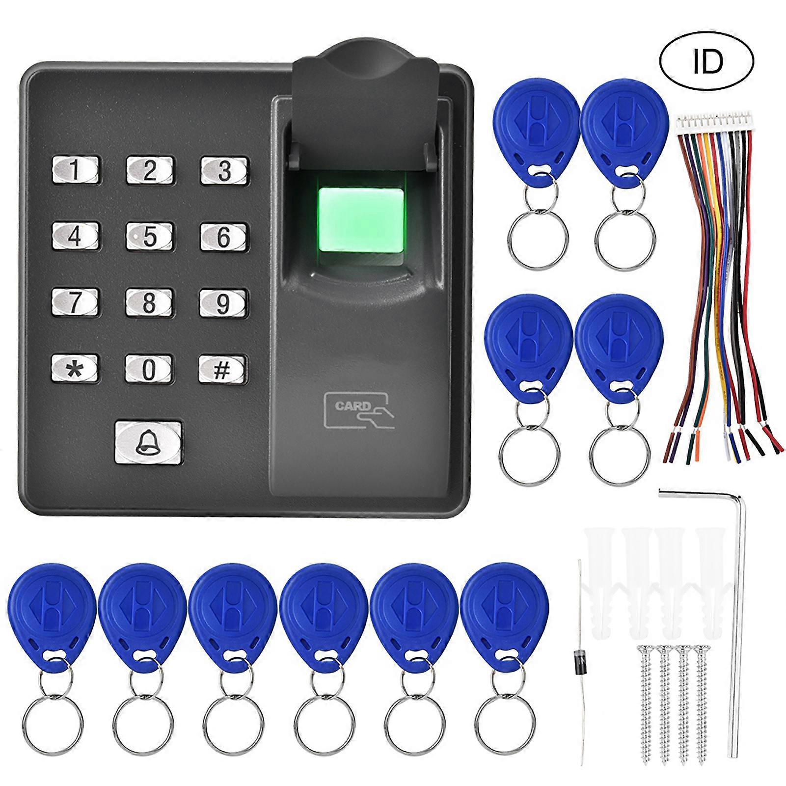 RFID Reader Biometrics Waterproof Fingerprint Door Access Control Smart Card (ID)