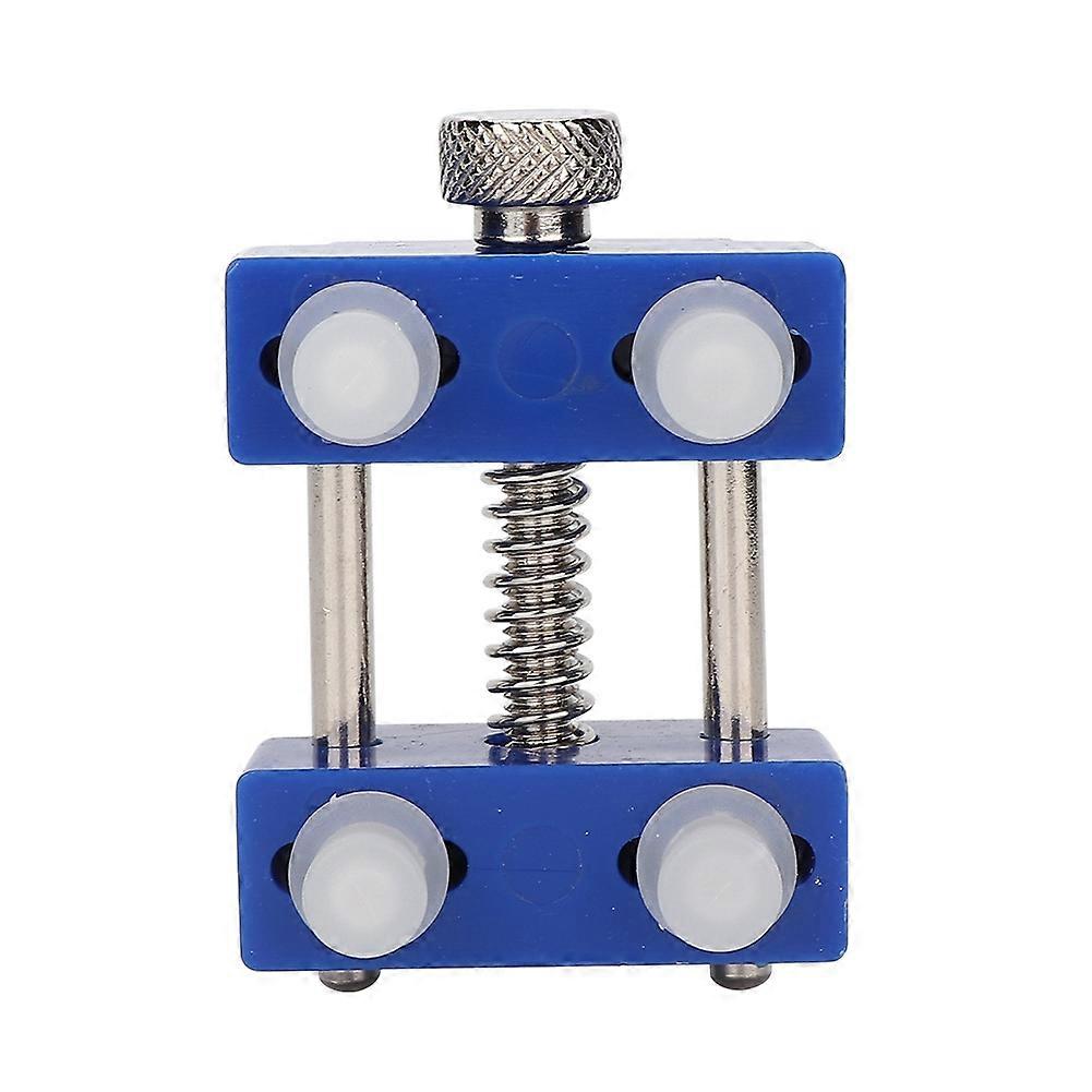 Watch Case Opening Holder Tool Repair Watchmaker Replacement Kit Opener (blue)