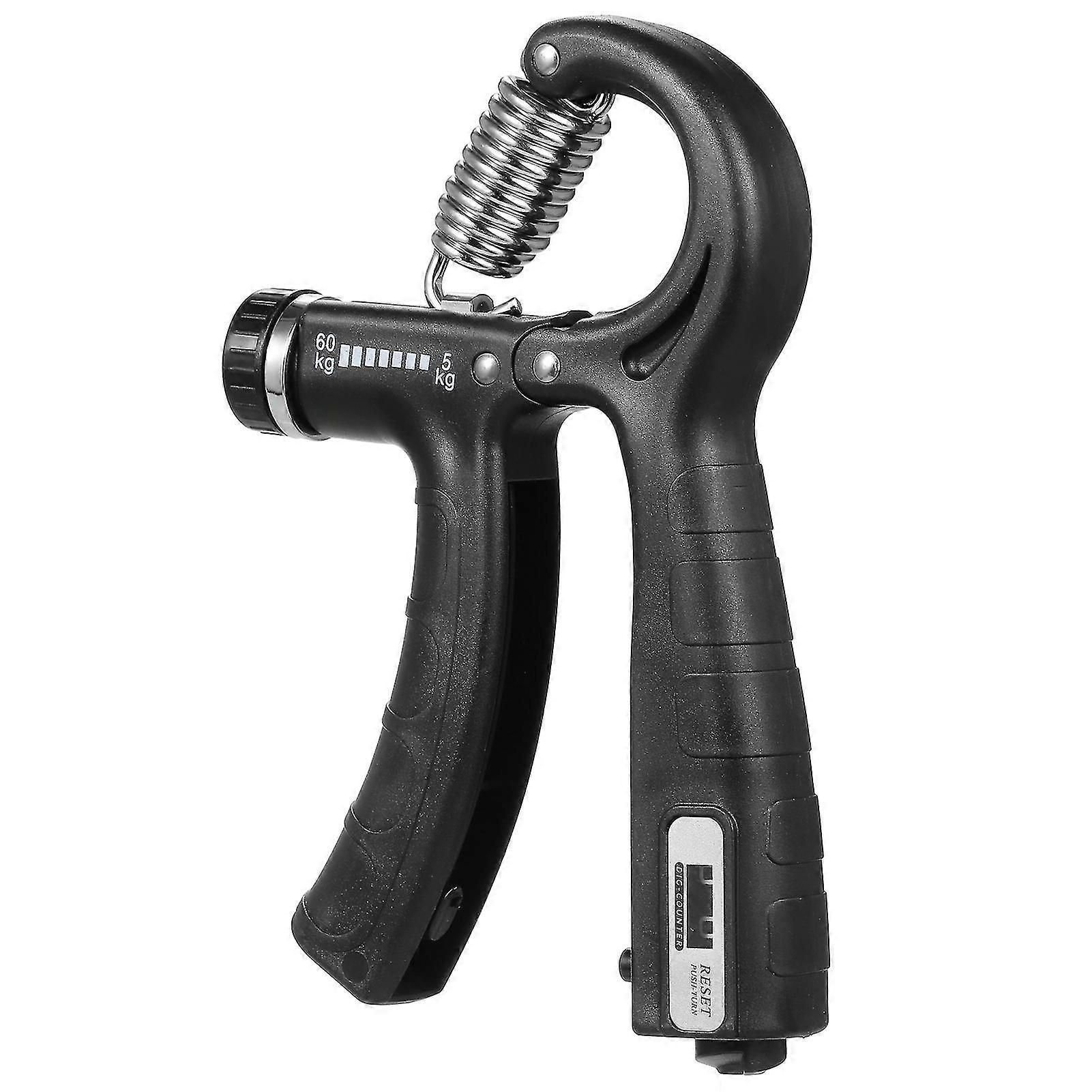 Hand Grip Strengthener With Counter 5-60kg Adjustable Resistance