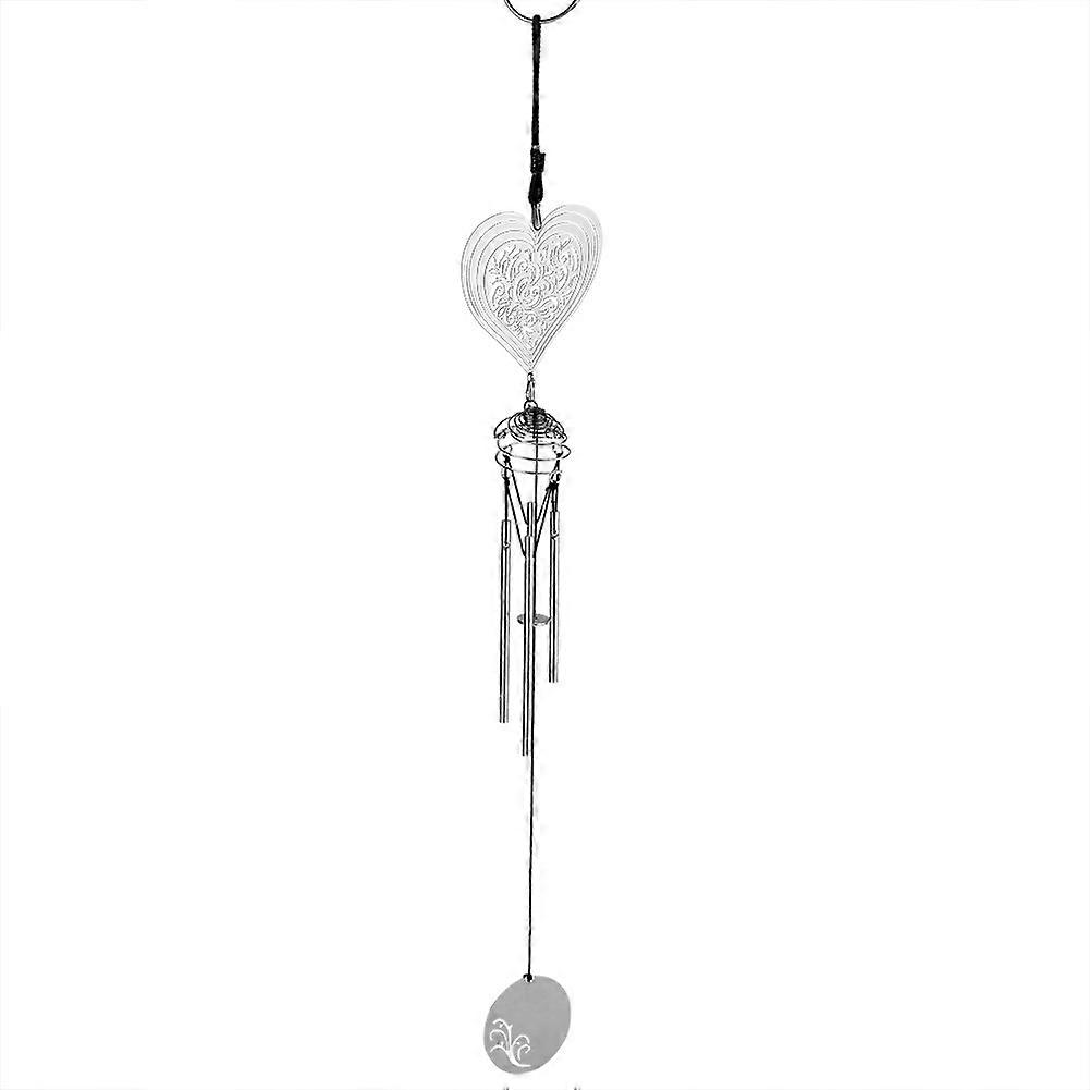 Wind Chimes Rotating Window Hanging Decor Wind Bell Home Ornament Yard Decor (A)