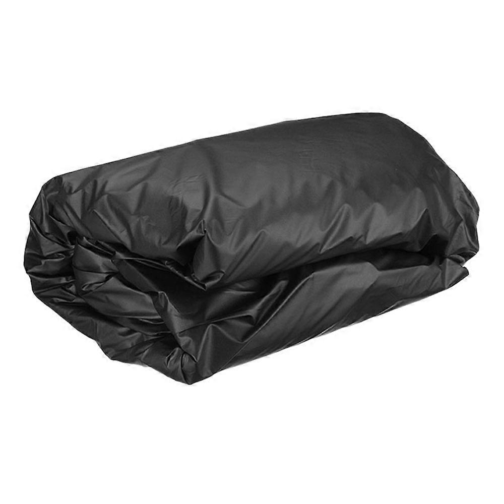 Caravan RV Roof Protective Cover Protection 210D Waterproof with 26Pcs Windbreak Belts for RV Caravan 6.5X3Meters