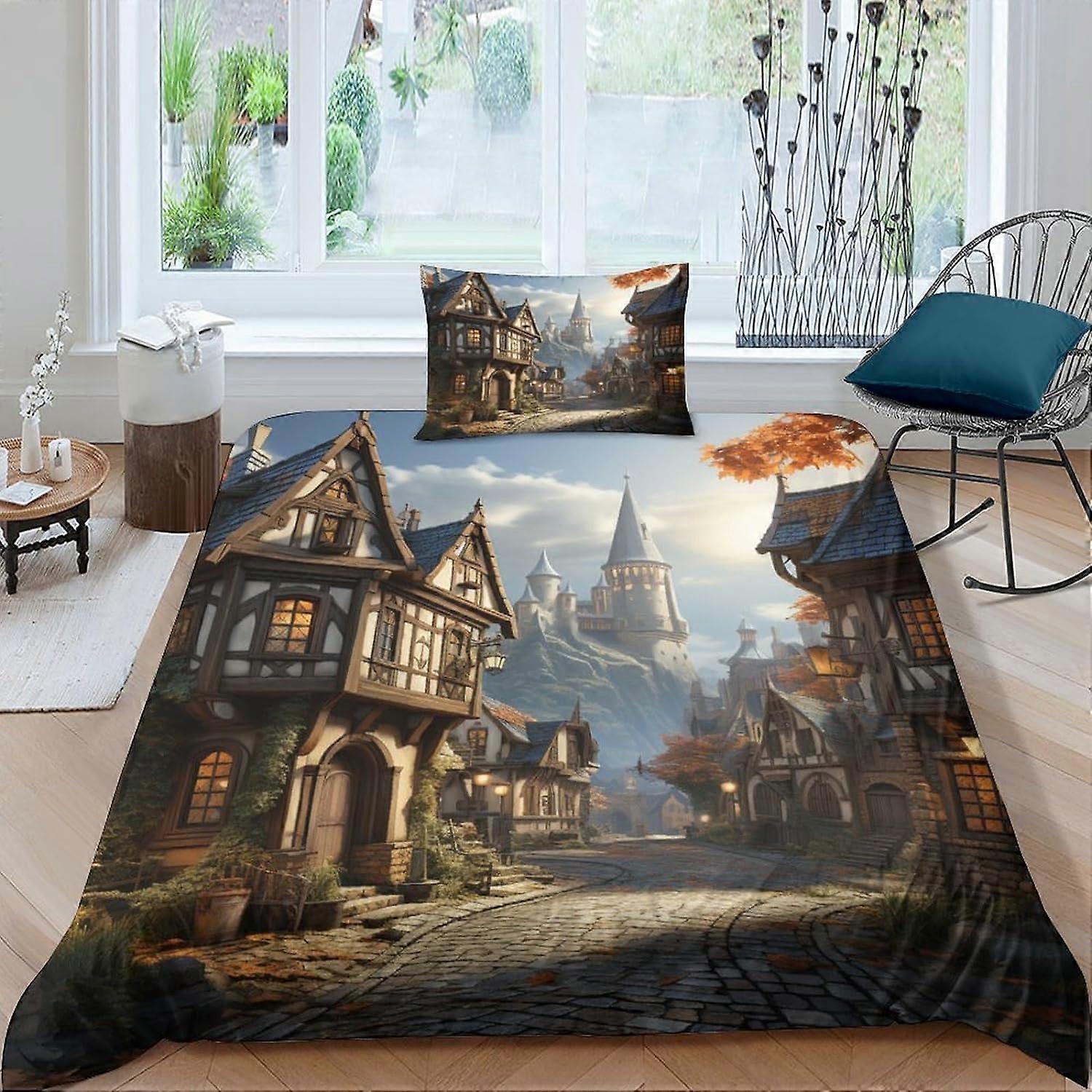 Biancheria Da Letto 3d Copripiumino Con Stampa Stampata In Marmo Set Di Biancheria Da Letto Copripiumino Con 1 Copripiumino O Copripiumino Con Stampa P8972650 - Foto 5