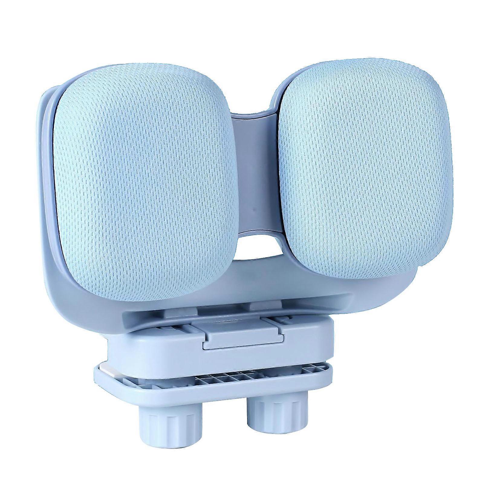 Kids Sitting Posture Corrector Eyesight Protection Adjustable Soft Buffering Breathable Writing Posture Corrector Blue