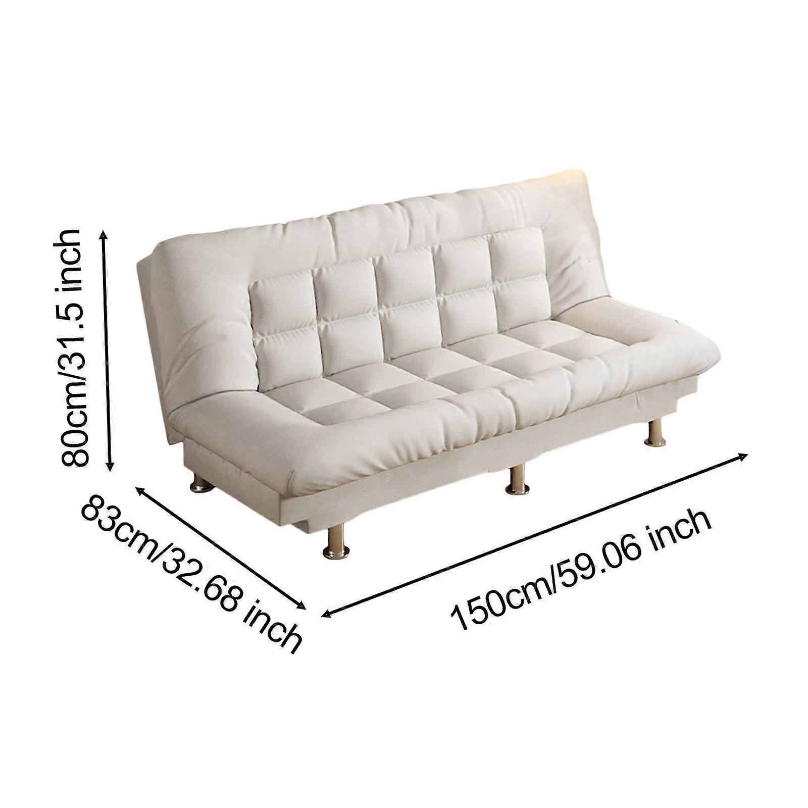 Convertible Sofa Bed Folded Soft recliner Loveseat for Dorm Home