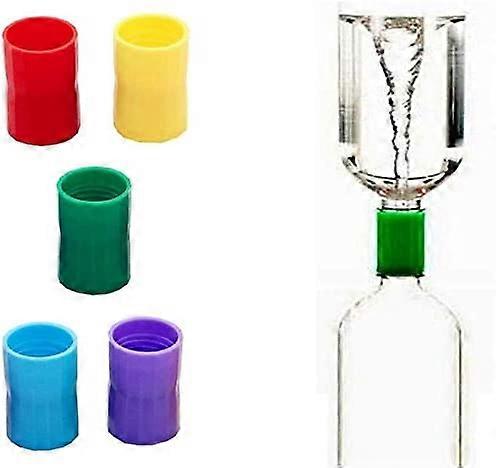 Packung mit 5 Vortex Tornado Flaschenanschlüssen in einer Flasche Brunnenanschluss, Tornado in einer Flasche