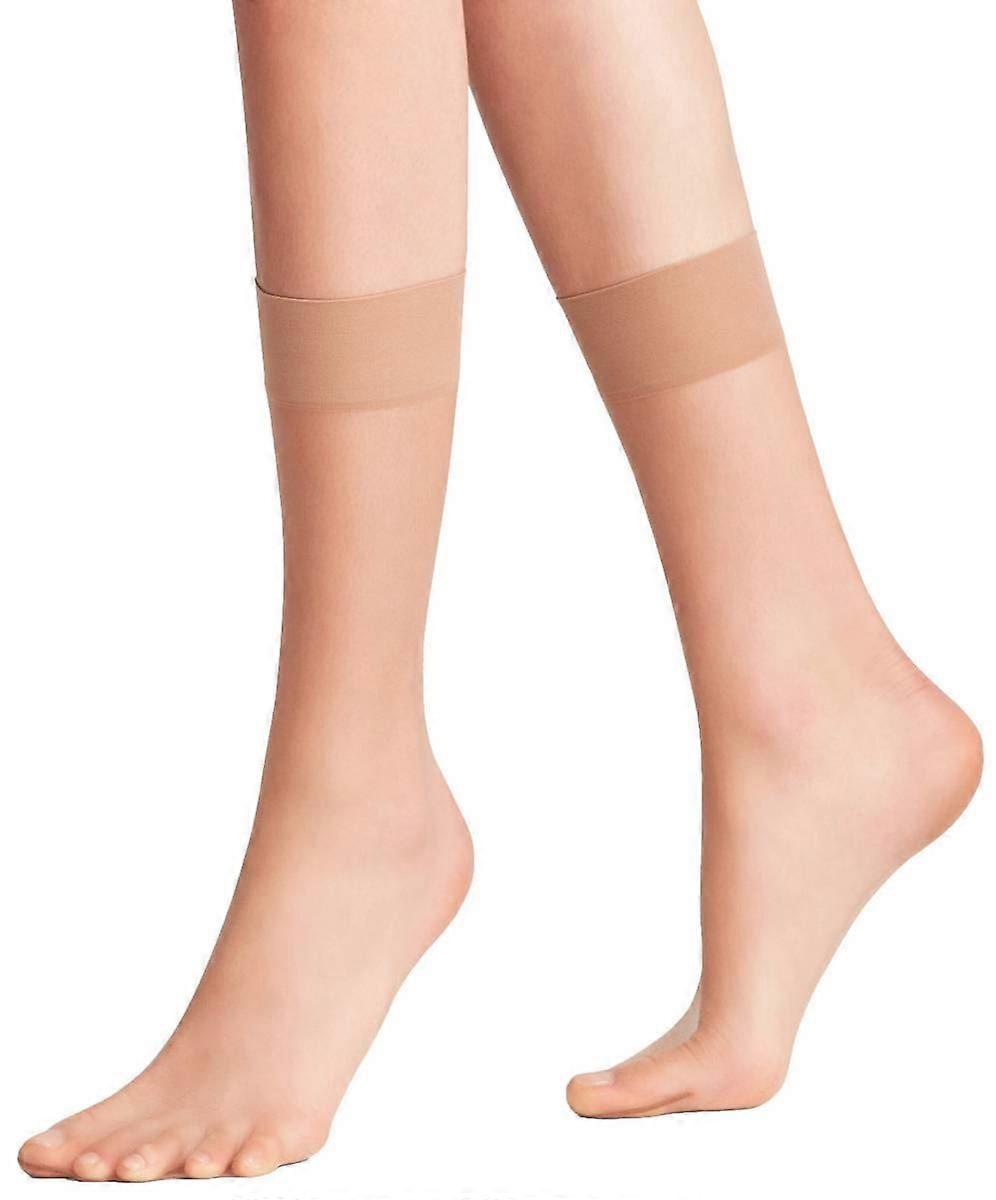 Falke Shelina 12 Denier Anklets - Sun Beige