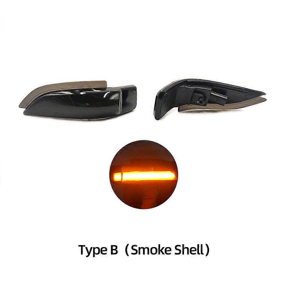 2PCS Amber Sequential Blinker Side Mirror Indicator Turn Signal Light For Toyota CAMRY COROLLA YARIS VENZA Car Styling
