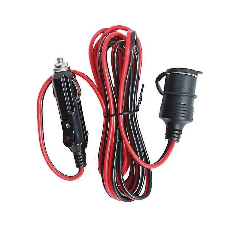 1pc 12v/14v vehicle-mounted heater battery to cigarette lighter cable current-limiting wire