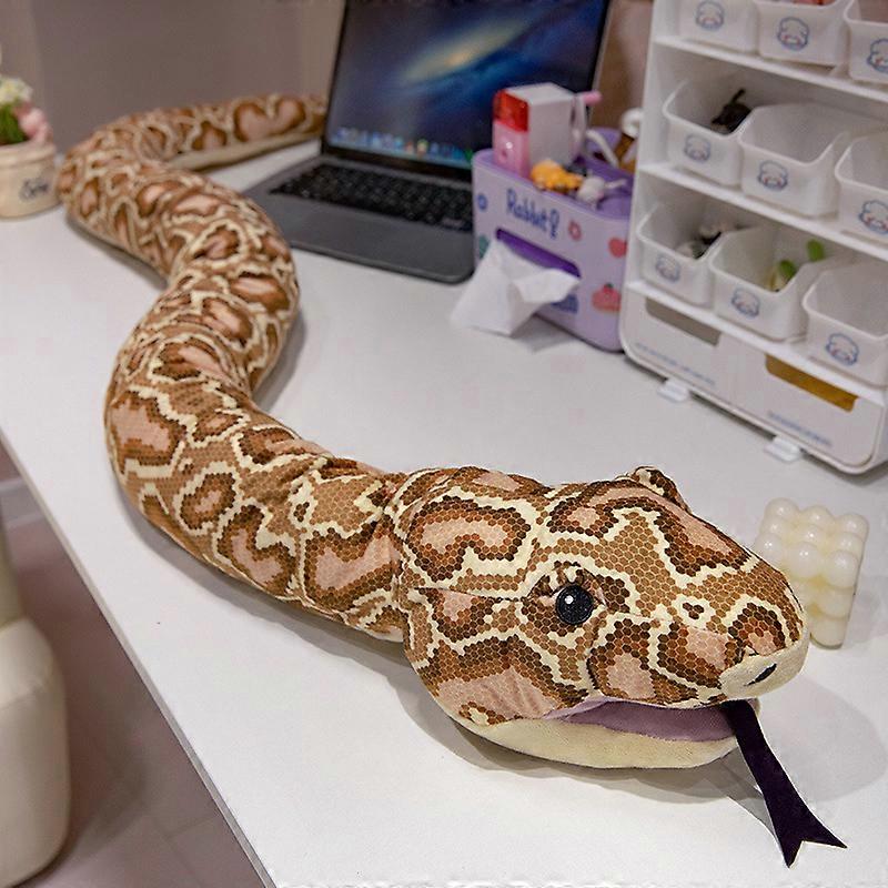 Simulation snake doll plush toy large fake python doll creative trick pillow gift