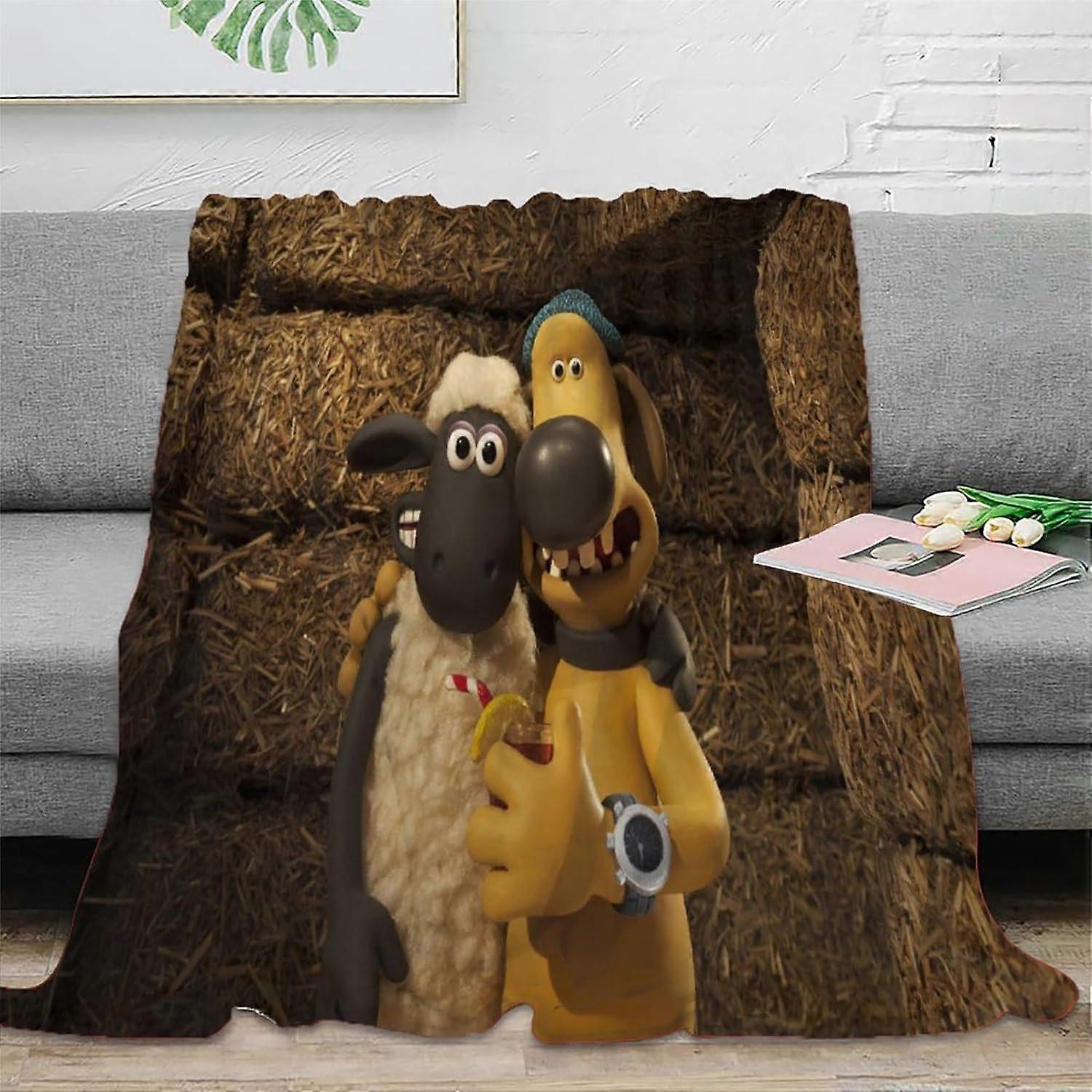 شون الأغنام نمط الفانيلا الصوف رمي البطانيات لينة رميات دافئة لأريكة الخريف والشتاء رقيق بطانية السرير رمي الأطفال اكسسوارات غرفة النوم I-37