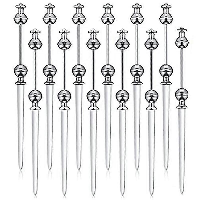 12 Pieces Letter Opener Metal Letter Opener Envelope Opener Knife Beadable Letter Opener( Not Inclu