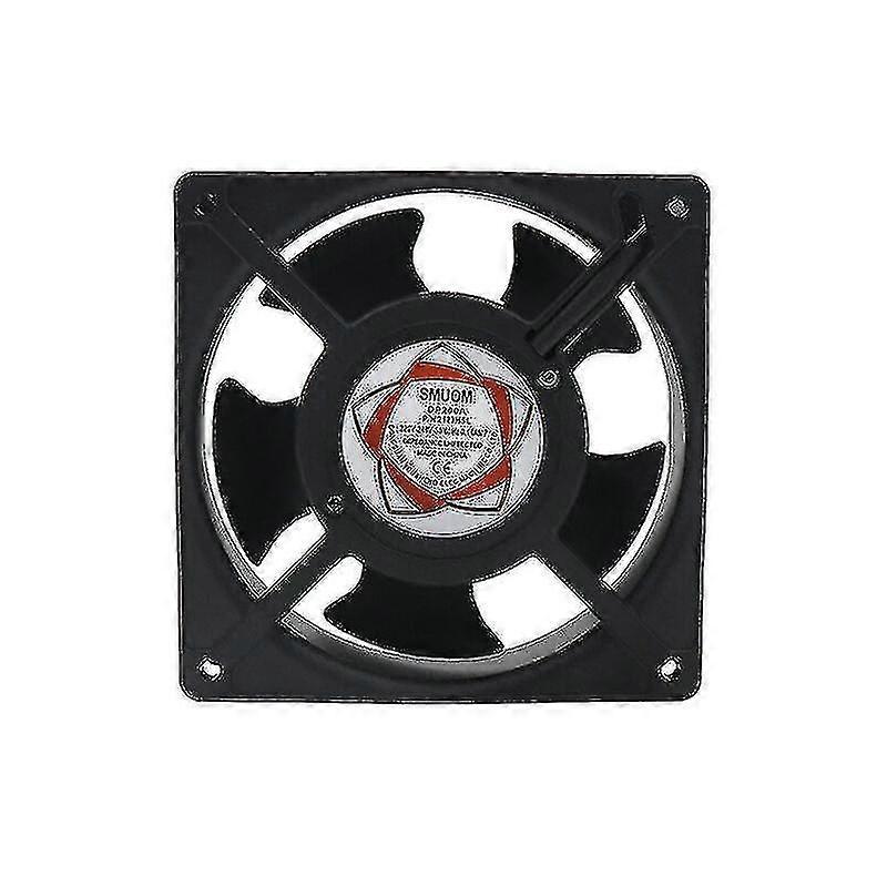 Aksialvifte med høy temperatur for - Innsettbar, metallblader, stille, universell (120 x 120 x 38 mm)
