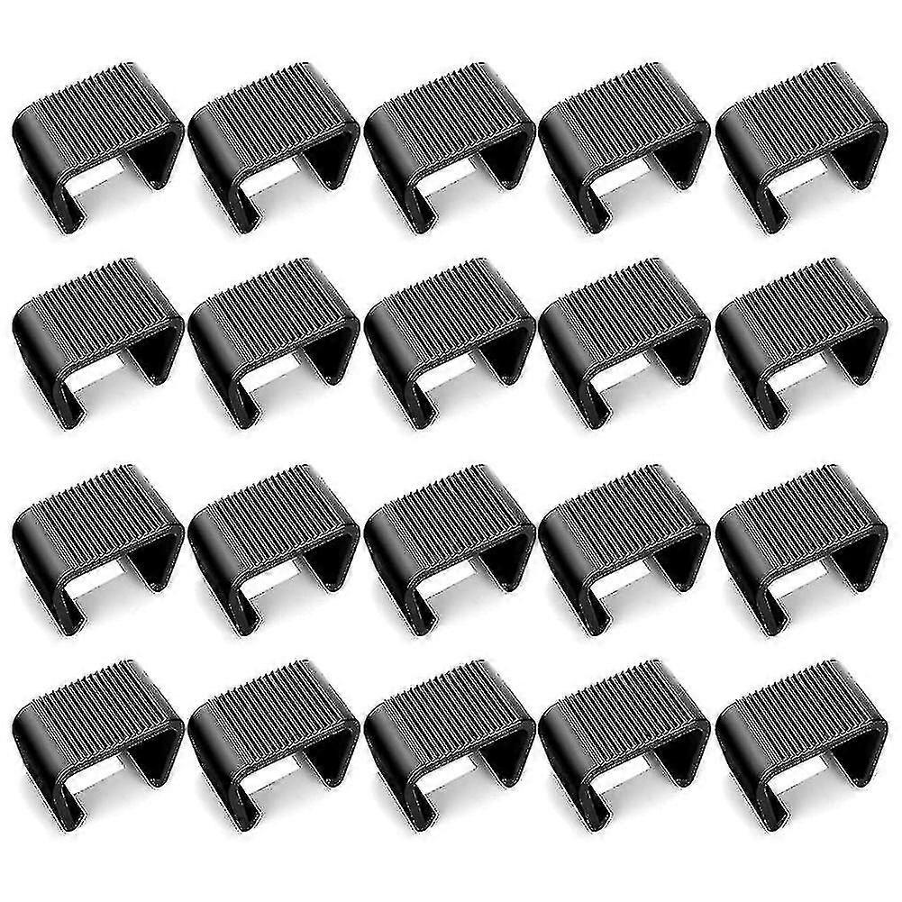 Segmenterade rotting soffmöbelklämmor, trädgårdsmöbler fästklämma