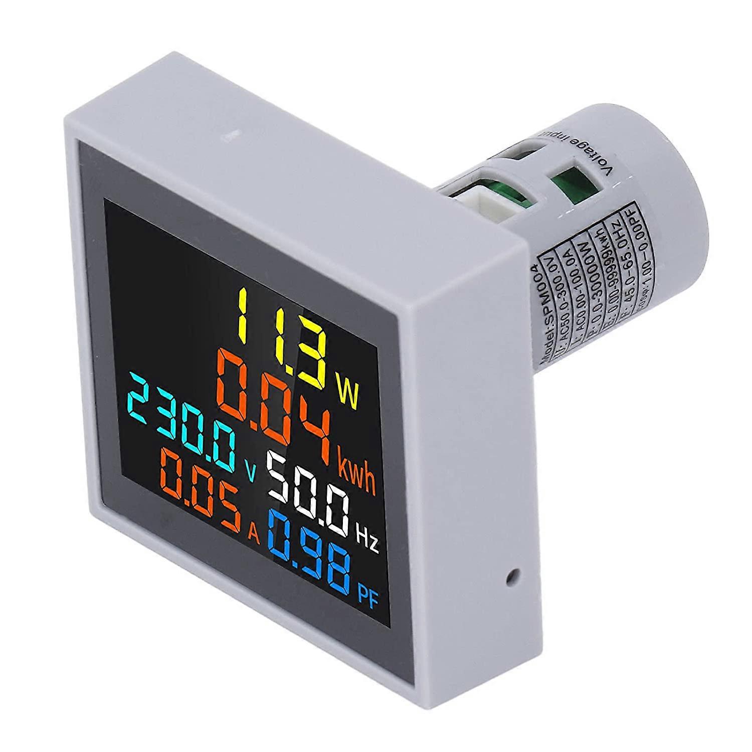 Digital Meter  6 in 1 Energy Saving Reset Function Monitor Your Energy Consumption At Home (AC50-300V)