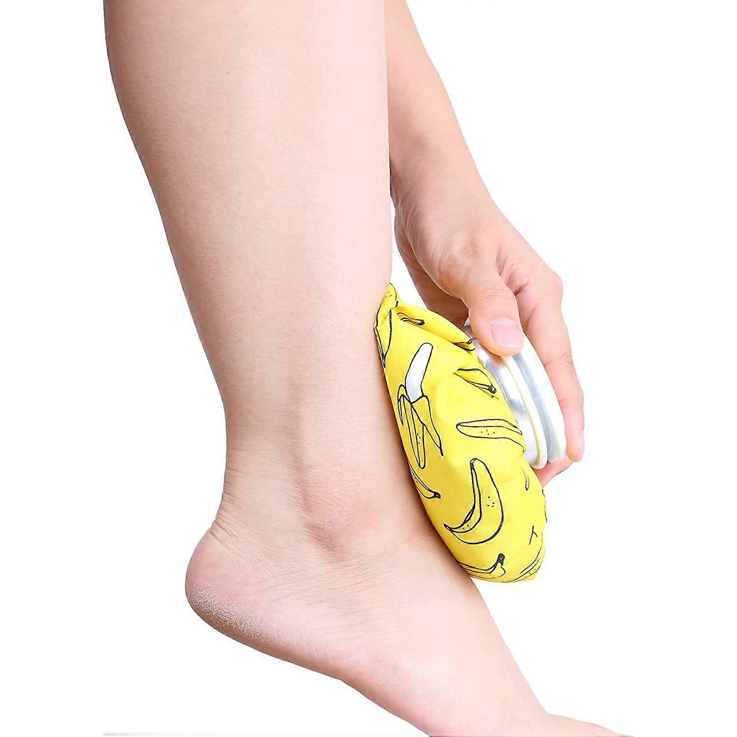 Knee and Ankle Ice Pack Designed by Doctors / Cold or hot pack / Reusable and waterproof compress with anti-leak cap and durable materials