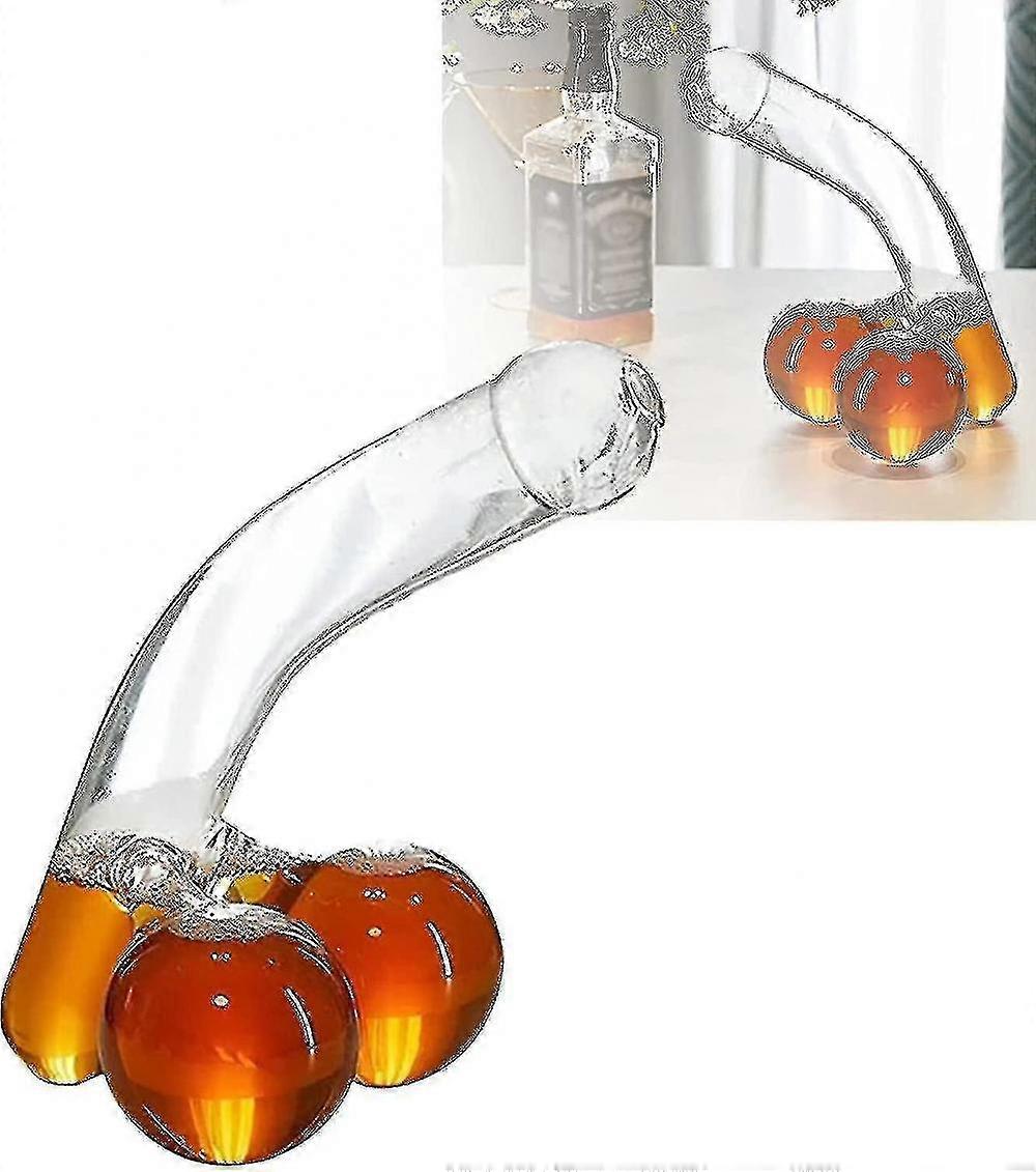 New 650ml Funny Decanter Whisky Decanter,glass Carafes For Alcohol, Funny Gift For Someone You Love