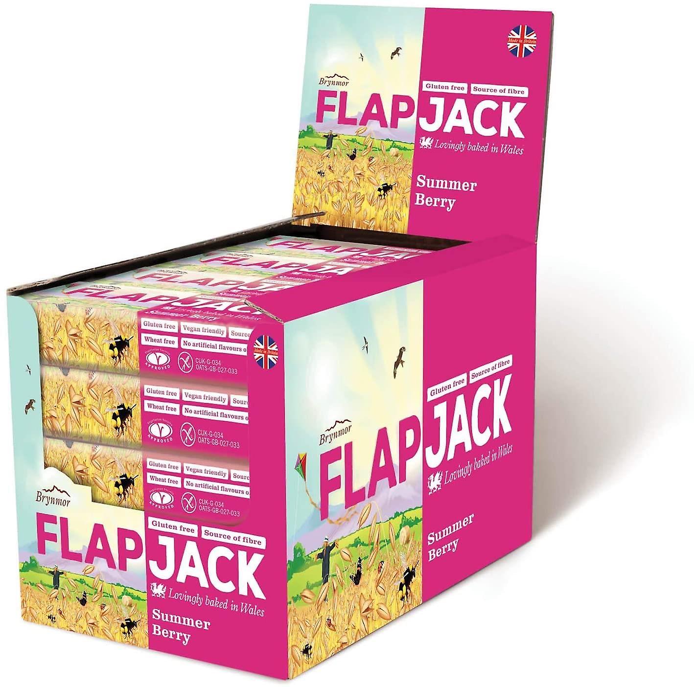 Wholebake Summer Berry Flapjack 80g x20