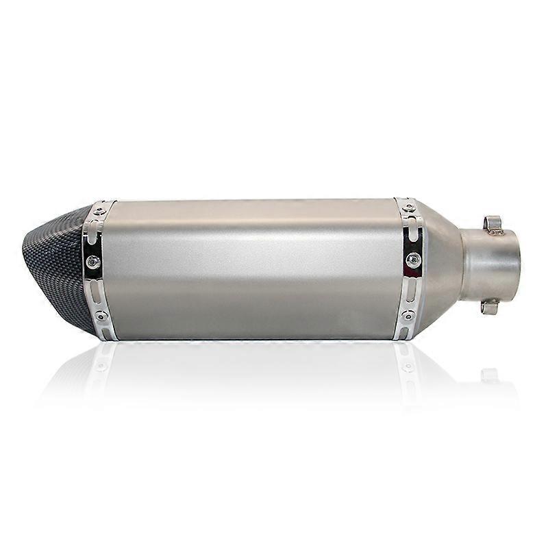 Alconstar 51MM Motorcycle Ak Exhaust Pipe Muffler Moto Bike Pot