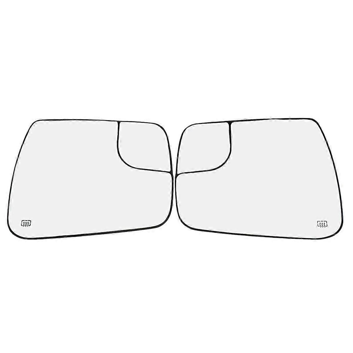 68402037AA 68402036AA Reversing Mirror Tab with Blind Spot Mirror Glass Heater Tab Car for Ram 1500