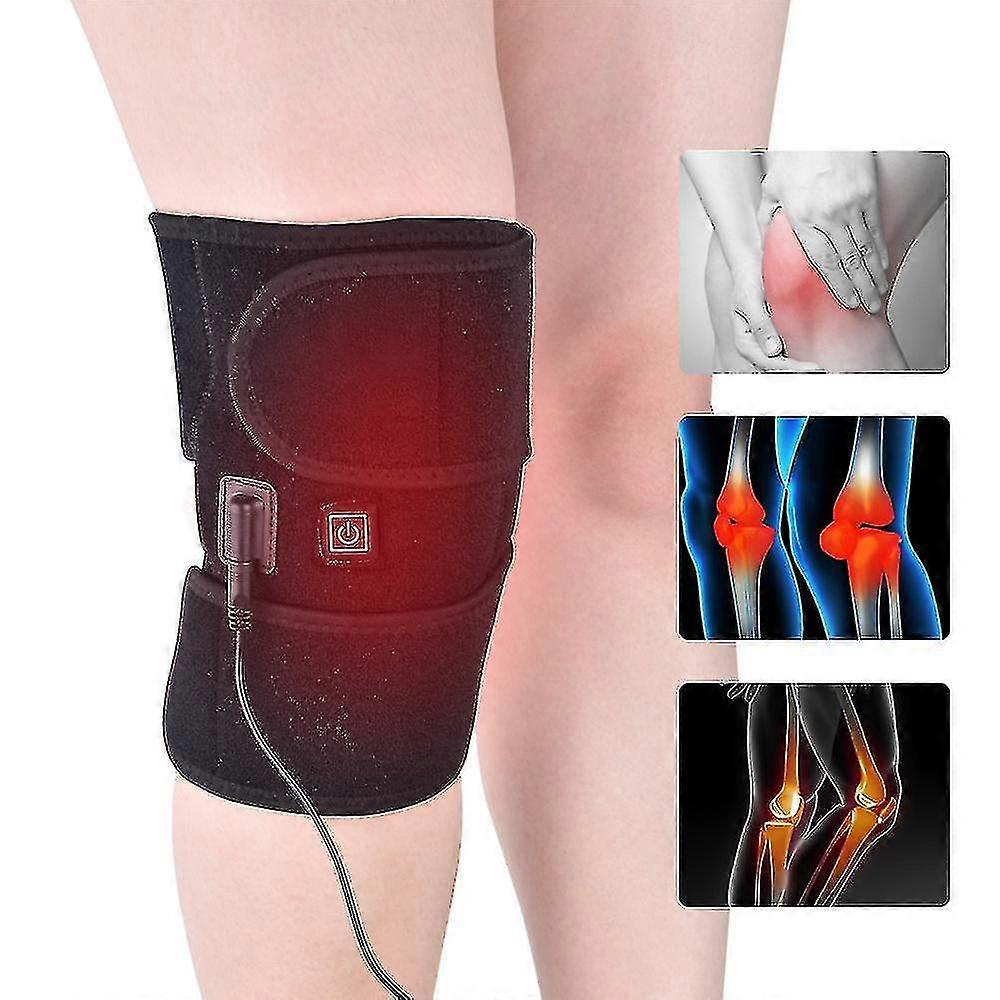 Knee Heating Pad,heated Knee Brace With 3 Adjustable Temperature(1pcs)
