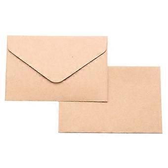 Lot De 20 Enveloppes - Blanc, Noir Ou Kraft - Pour Invitation Ou Cadeau
