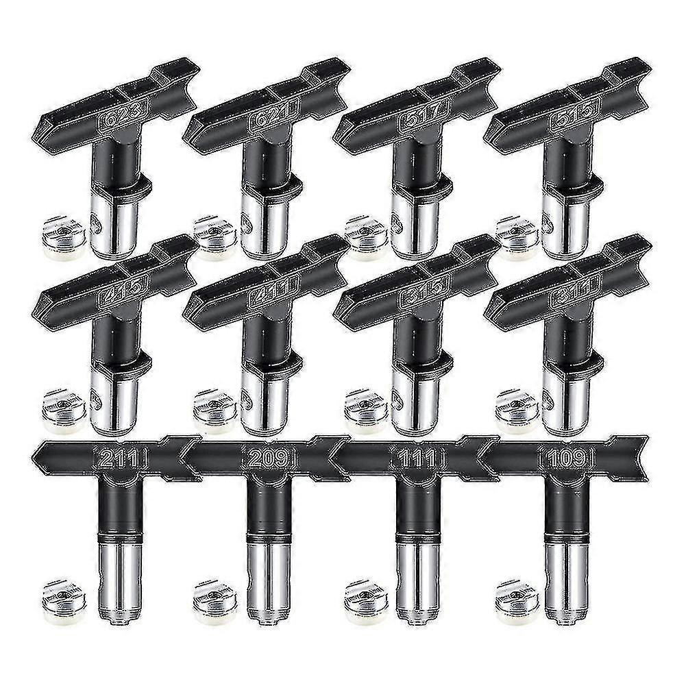 12Pcs Spray Tips Airless Paint Sprayer Tip Airless Nozzles Tip Paint for Airless Spraying Machine P