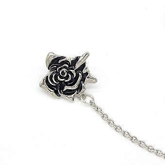Huture 3 stuks heren broche speld broches metalen clip blouses clips sjaal accessoires clip naalden kristal vintage clips mode sieraden badge corsage voor dames, rood blauw zwart diamant