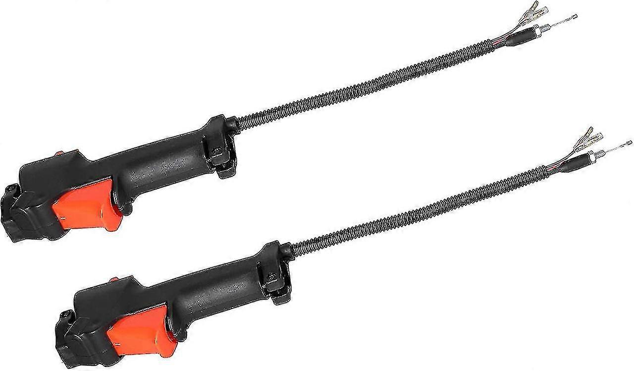 Throttle Trigger Strimmer Trimmer Trigger Holder Cable Assembly Fit For Stihl Fs75 Fs80 Fs85 Trimmer Machine Throttle Trigger Strimmer 2pcs Handle Swi