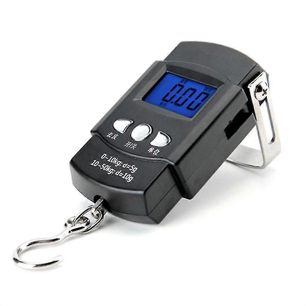 Pocket Scale Backlit Lcd Screen Weighing Scale Portable Electronic Balance Digital Fish Hook Hanging Scale Fishing Scale With