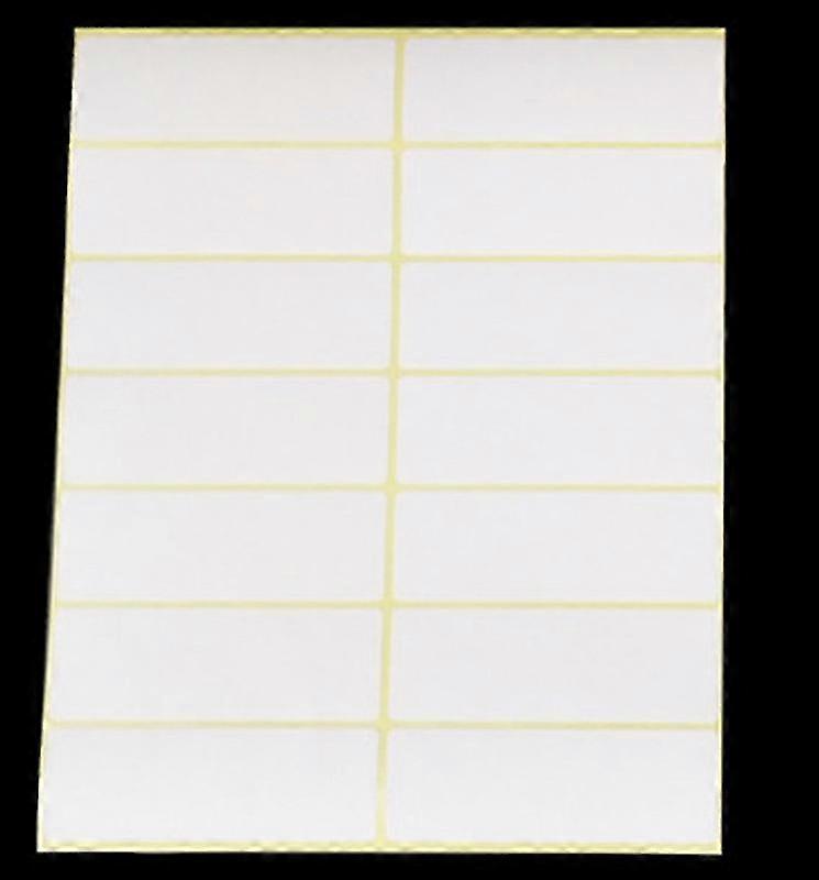 15 Sheets A5 White Glossy Self Adhesive Sticky Back Label Printable Sticker Paper For Graphics, Product Labels
