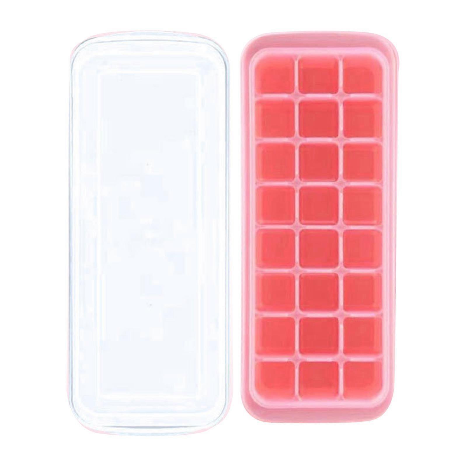 Ice Cube Molds With Lid For Diy Mould Summer Drink Baking Mould Not Spill Home