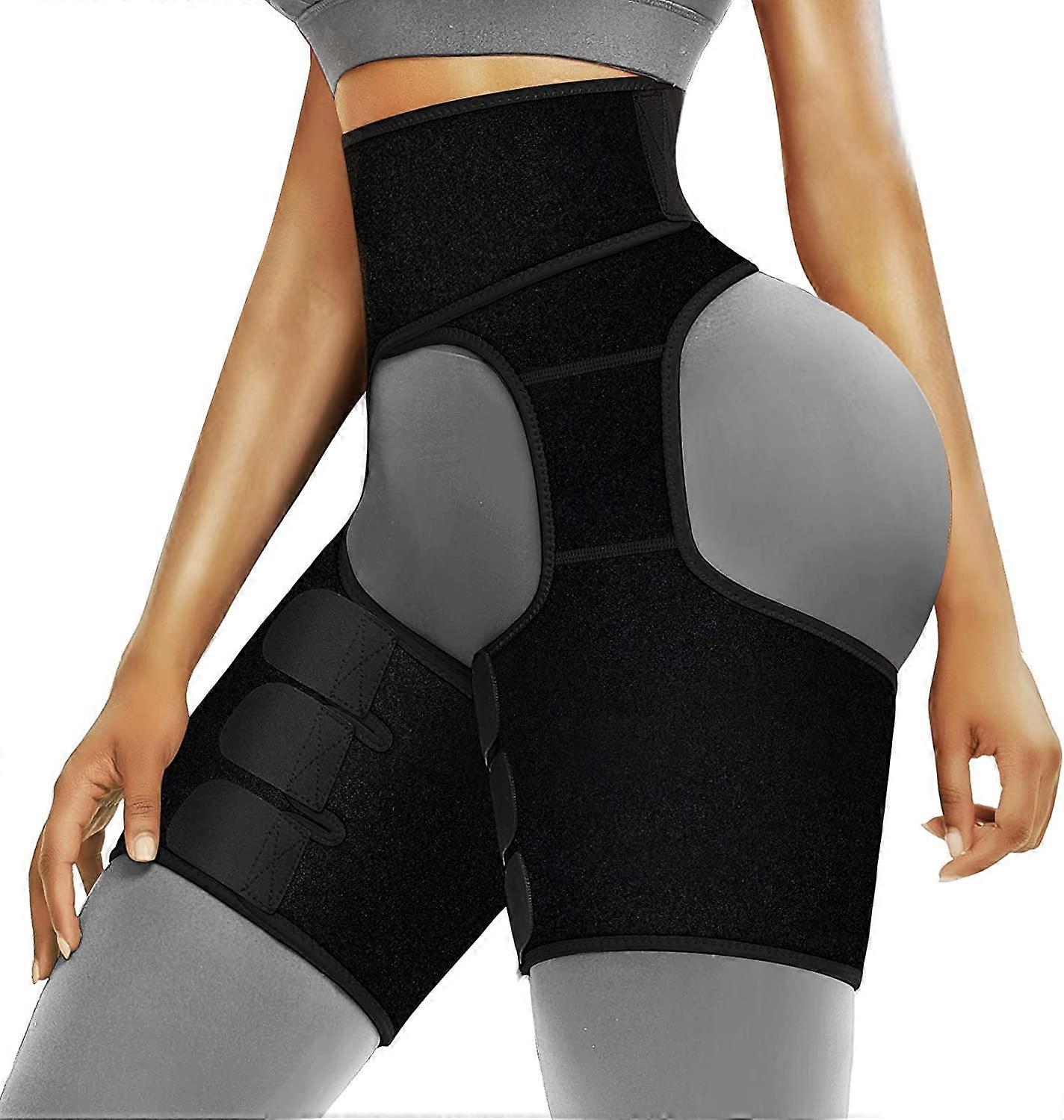 taille en dij trainer butt lifter neopreen heup verhogen dij slankere zweet trimmer plus size vrouwen en mannen workout