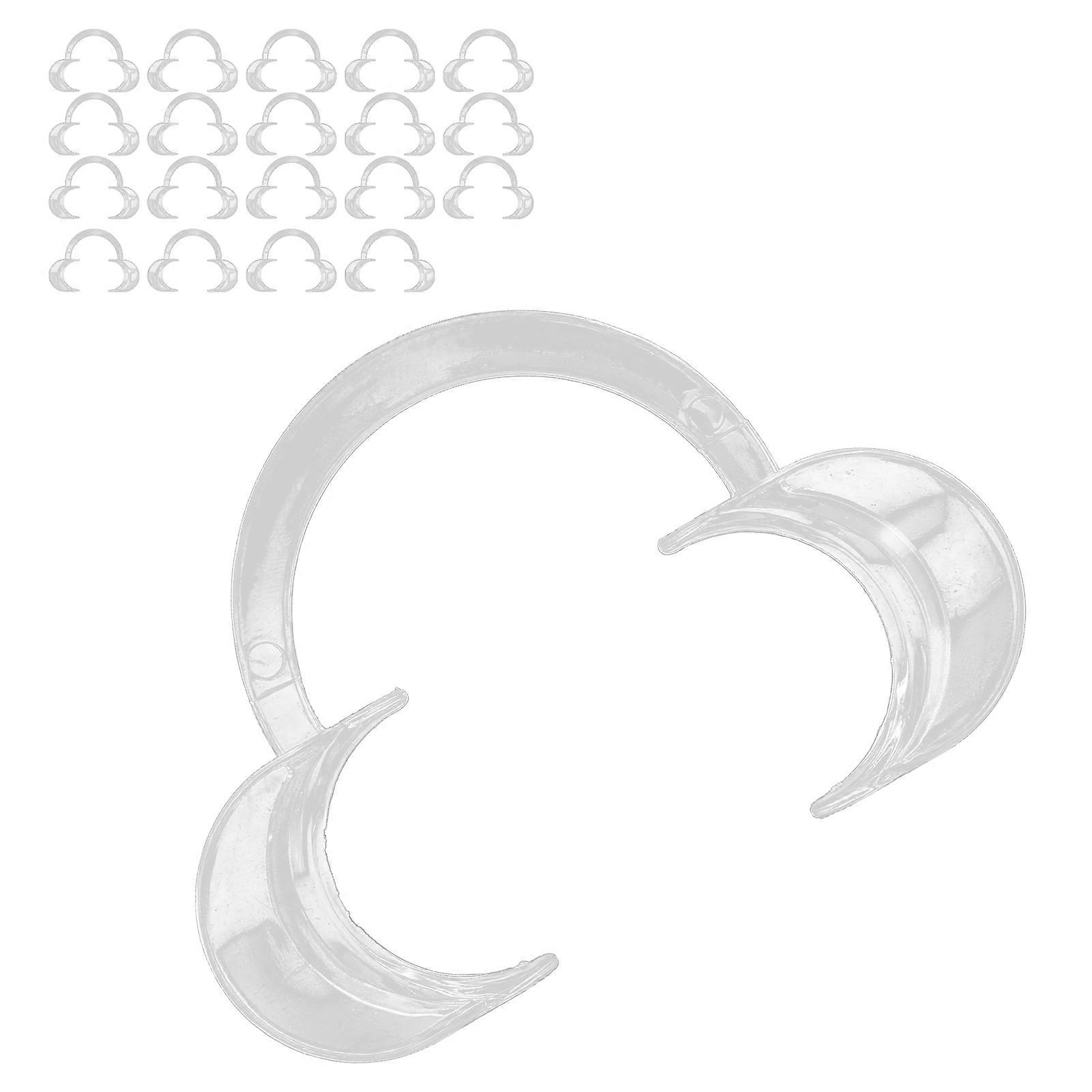 Wegwerp Transparante C-Shape Lip Cheek Retractor Mondopener (20 stuks)