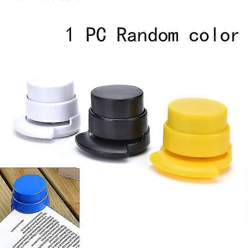 1x Office Home Staple Free Stapleless Stapler Paper Binding Binder Paperclip, Hfmqv