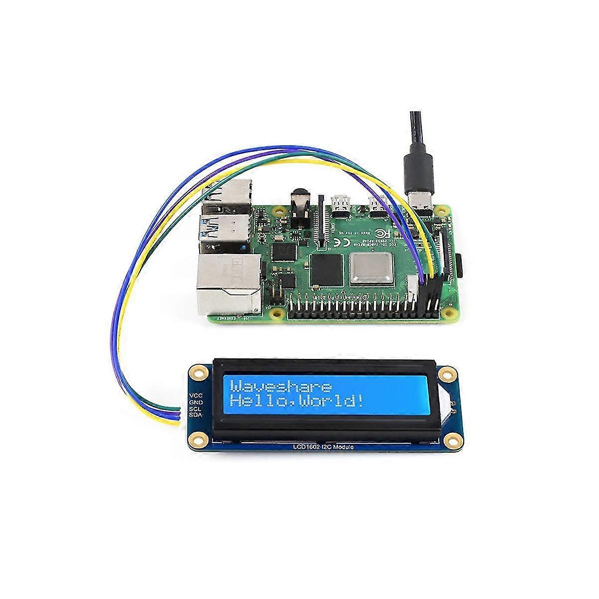 Lcd1602 I2c Lcd Screen Aip31068 32-character Lcd Screen Compatible With 3.3v5v For Raspberrypi P