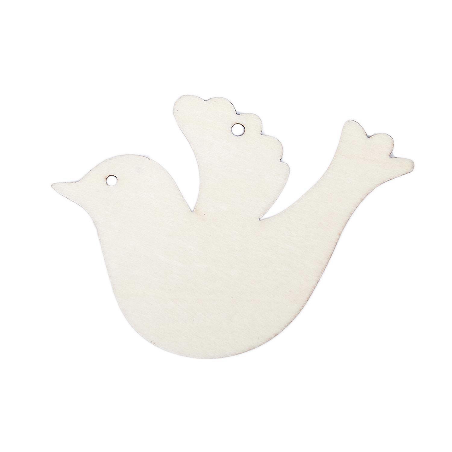 10pcs/set Wooden Dove for Wedding Wish Tree or Ornament
