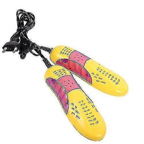 Ski boot dryer with UV lamp heat sterilization deodorant