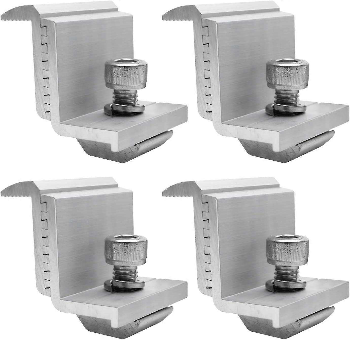 Solar Panel Brackets Set of 4, Z Panel, Solar Panel Bracket for Solar Panel, Solar Panel Bracket Module Height 30-50mm