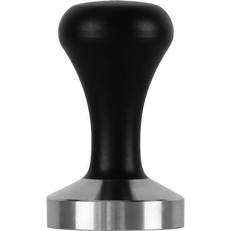 Coffee tamper with black handle (58mm)