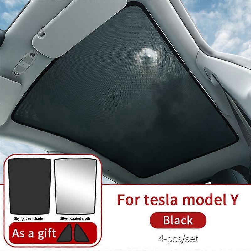 Skylight curtain for tesla model y sunshade Tesla model y accessories 2022 to 2019 /car accessories model y tesla