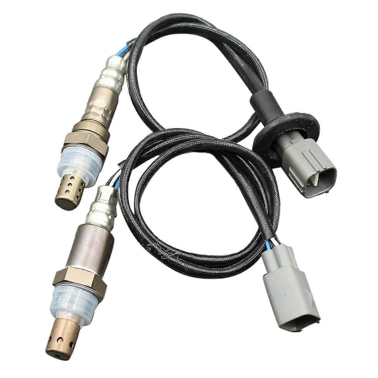 2Pcs Oxygen O2 Sensor 1 & 2 for 04-07 2008 2009 Toyota Prius 1.5L Upper+Lower-Good